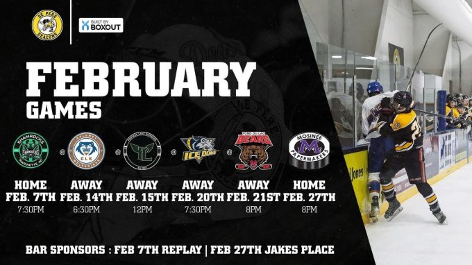 February upcoming games